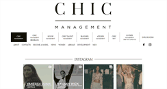 Desktop Screenshot of chicmanagement.com.au